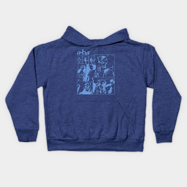 A-ha Comic Kids Hoodie by SmileLeeQiTees